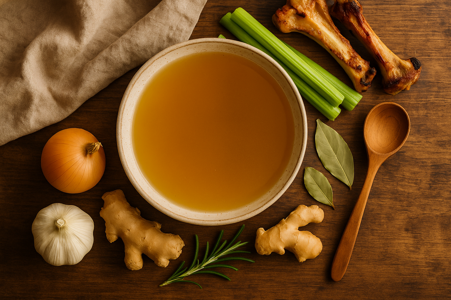 Healing Bone Broth (Simple, Nourishing, Collagen-Rich)